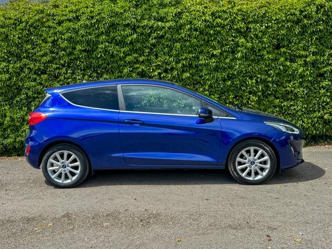 Ford Fiesta 1.0T Ecoboost Titanium ET18UXX Blue #5
