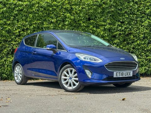 Ford Fiesta 1.0T Ecoboost Titanium ET18UXX Blue #3
