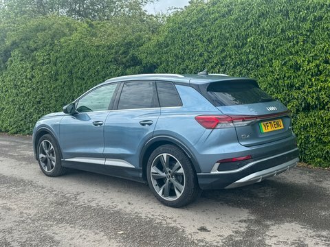 Audi Q4 E Tron 40 S Line YF71ENU Blue #6