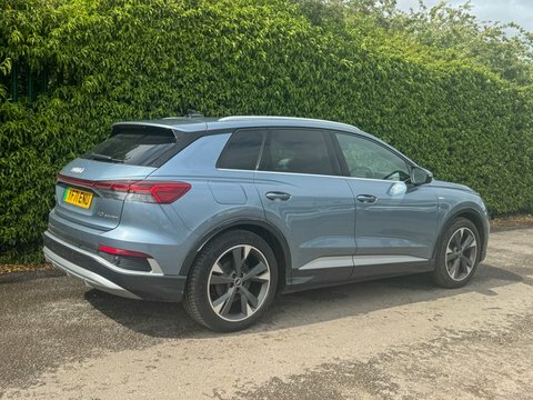 Audi Q4 E Tron 40 S Line YF71ENU Blue #3