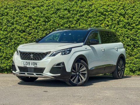 Peugeot 5008 1.5 Bluehdi Gt LO19VBN White #2