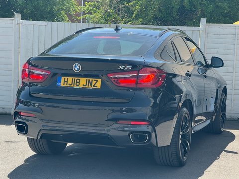 BMW X6 40D M Sport HJ18JNZ Black #5