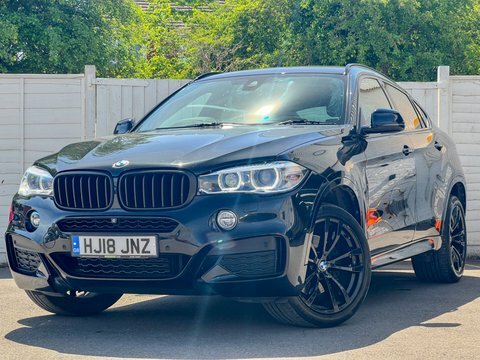 BMW X6 40D M Sport HJ18JNZ Black #2
