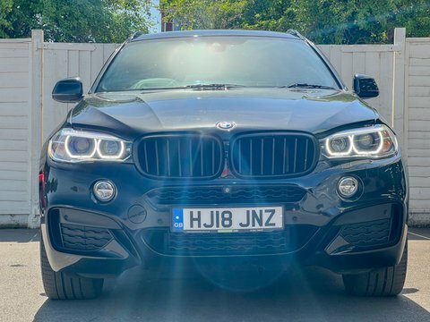 BMW X6 40D M Sport HJ18JNZ Black #3