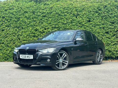 BMW 3 Series 320I M Sport YC68MST Black #2