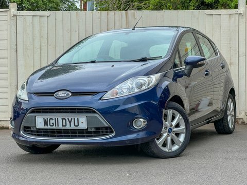 Ford Fiesta 1.4 Zetec Hatchback WG11DYU Blue #2