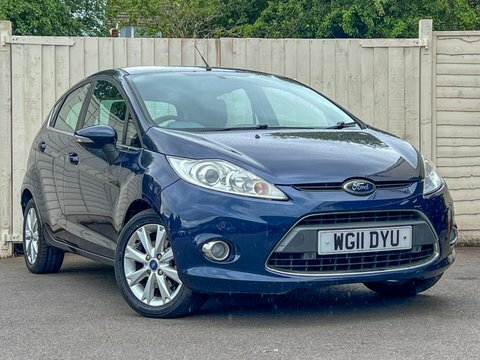 Ford Fiesta 1.4 Zetec Hatchback WG11DYU Blue #4