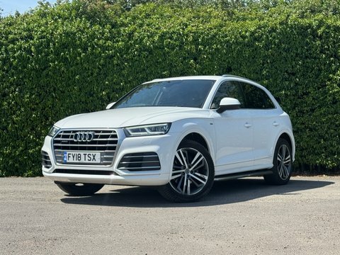 Audi Q5 2.0 Tfsi S FY18TSX White #2