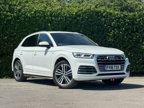 Audi Q5 2.0 Tfsi S FY18TSX White #3