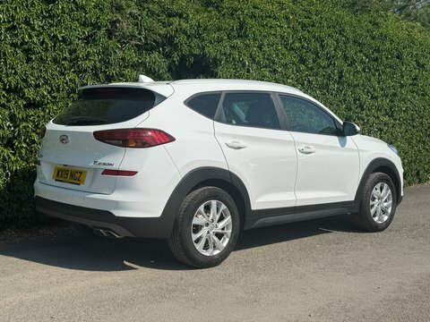 Hyundai Tucson 1.6 Crdi Se WX19NGZ White #4