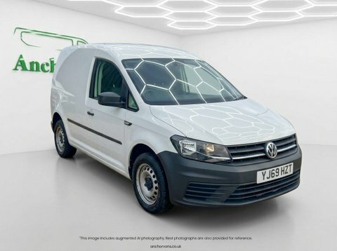 Volkswagen Caddy Swb L1h1 YJ69HZT White #2
