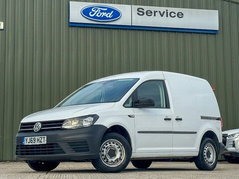Volkswagen Caddy Swb L1h1 YJ69HZT White #5