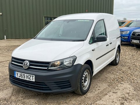 Volkswagen Caddy Swb L1h1 YJ69HZT White #6