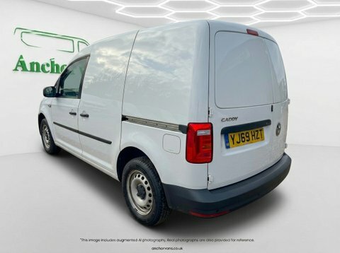 Volkswagen Caddy Swb L1h1 YJ69HZT White #4