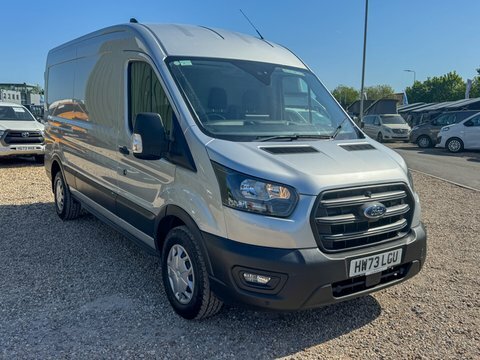 Ford Transit Custom Lwb L3h2 Medium HW73LGU Silver #4