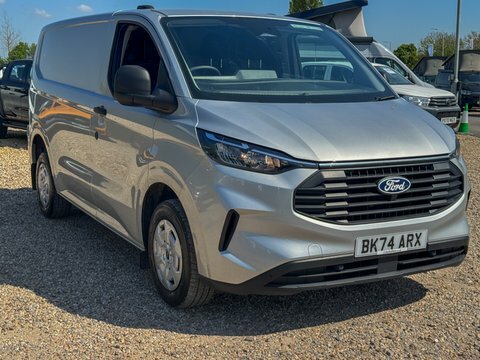 Ford Transit Custom Swb L1h1 BK74ARX Silver #4