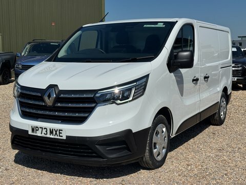 Renault Trafic Swb L1h1 Low WP73MXE White #2