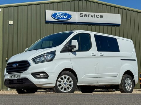 Ford Transit Custom Crew Cab HN72LVK White #2