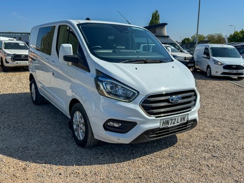 Ford Transit Custom Crew Cab HN72LVK White #5