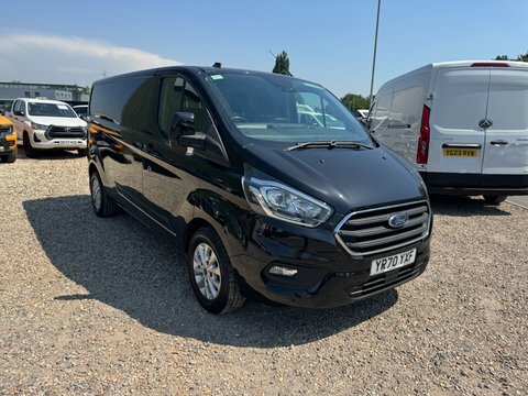 Ford Transit Custom Lwb L2h1 Low YR70YXF Black #4