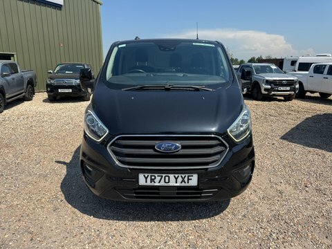 Ford Transit Custom Lwb L2h1 Low YR70YXF Black #3
