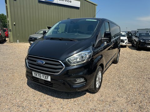 Ford Transit Custom Lwb L2h1 Low YR70YXF Black #2