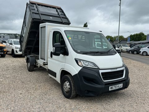 Peugeot Boxer Tipper Lwb L3 MX70HJJ White #3