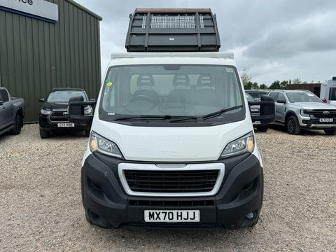Peugeot Boxer Tipper Lwb L3 MX70HJJ White #2