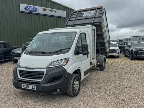 Peugeot Boxer Tipper Lwb L3 White
