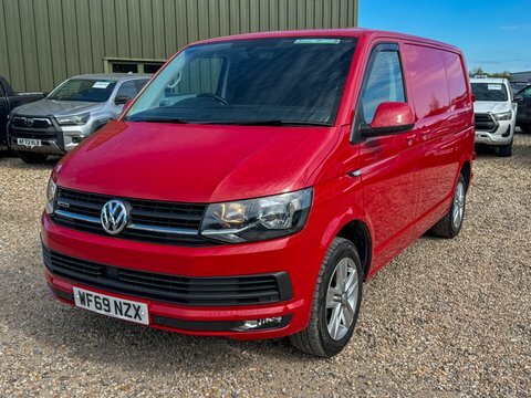 Volkswagen Transporter Swb L1h1 Low Red #2