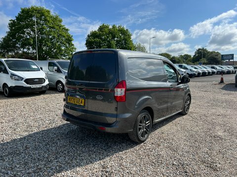 Ford Transit Courier Swb L1h1 Low KV70XEA Grey #6