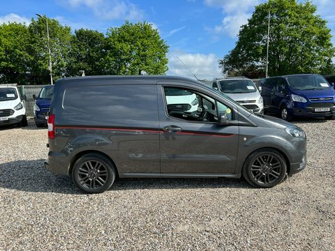 Ford Transit Courier Swb L1h1 Low KV70XEA Grey #5