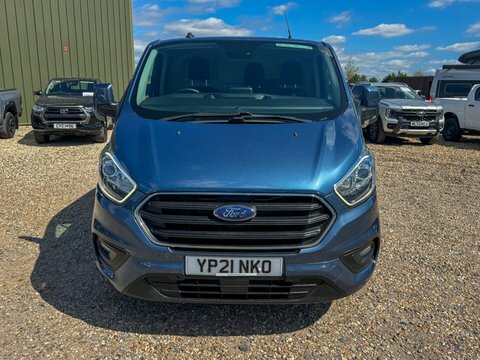 Ford Transit Custom Lwb L2h1 YP21NKO Blue #3