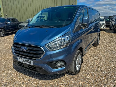 Ford Transit Custom Lwb L2h1 YP21NKO Blue #2