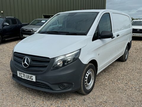 Mercedes-Benz Vito Lwb L2h1 YC71UUG White #2