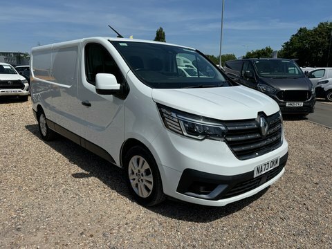 Renault Trafic Lwb L2h1 Low NA73OKM White #4