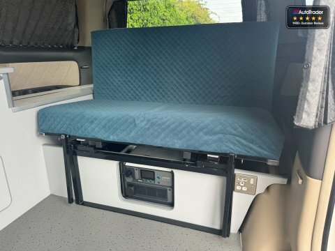Toyota Alphard Camper Conversion Hob Bed Sink Table Outstand Silver #8