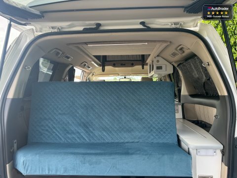 Toyota Alphard Camper Conversion Hob Bed Sink Table Outstand Silver #15