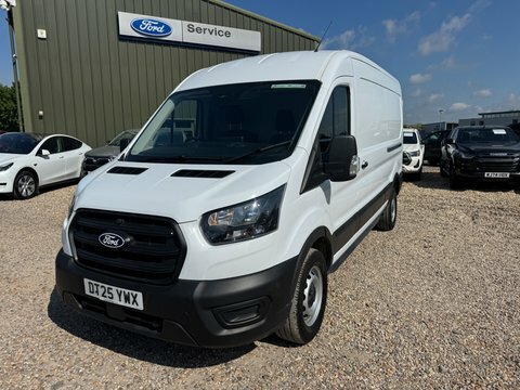 Ford Transit Custom Lwb L3h2 Medium DT25YWX White #2
