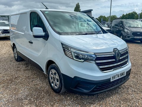 Renault Trafic Swb L1h1 Low HV74NMU White #5