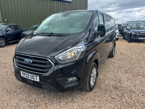 Ford Transit Custom Lwb L2h1 Low YP22UCT Black #2