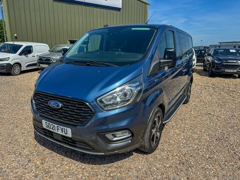 Ford Transit Custom Crew Cab SD21FYU Blue #3