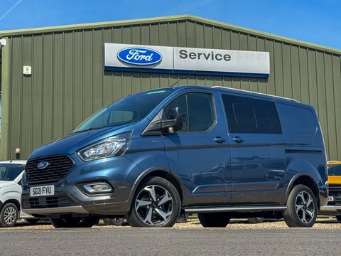 Ford Transit Custom Crew Cab SD21FYU Blue #2