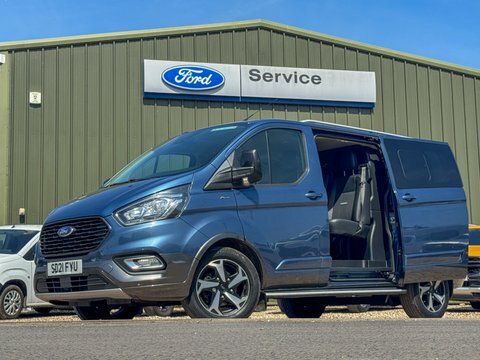 Ford Transit Custom Crew Cab SD21FYU Blue
