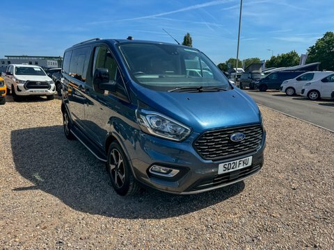 Ford Transit Custom Crew Cab SD21FYU Blue #5