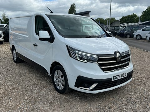 Renault Trafic Lwb L2h1 Low KS74RDX White #4