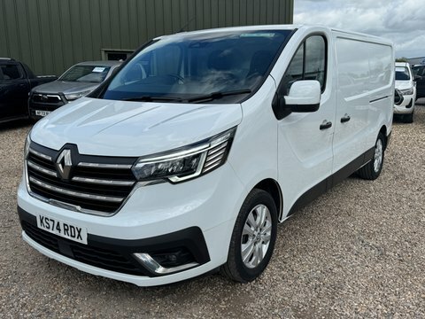 Renault Trafic Lwb L2h1 Low KS74RDX White #2