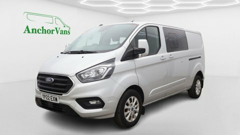 Ford Transit Custom Crew Cab Lwb YP22EXW Silver