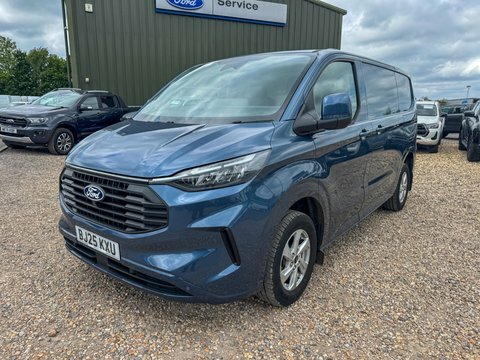 Ford Transit Custom Swb L1h1 Low BJ25KXU Blue #2