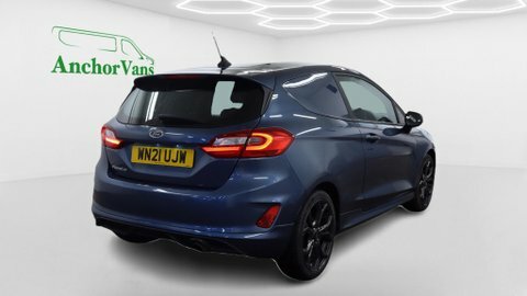 Ford Fiesta Swb L1h1 WN21UJW Blue #4